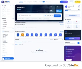 JobDozo platform preview