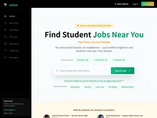 Jobee screenshot preview