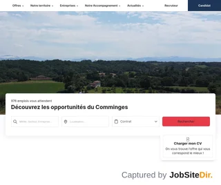Job en Comminges platform preview Job en Comminges platform preview