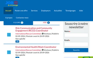Job en RDC screenshot preview Job en RDC screenshot preview