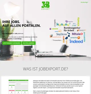 Jobexport platform preview