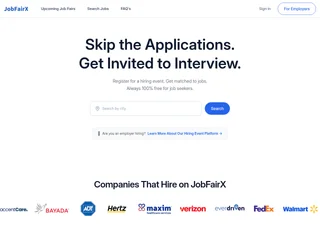 JobFairX screenshot preview JobFairX screenshot preview