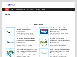 Jobfind.lk screenshot preview