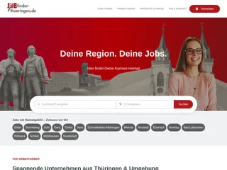 JOBfinder-thueringen.de screenshot preview