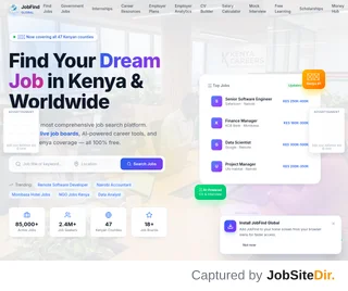 JobFind Global screenshot preview
