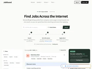 Jobfound platform preview Jobfound platform preview