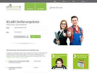 jobhamster.de screenshot preview