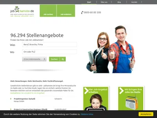 jobhamster.de platform preview