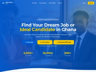 Job Home Ghana screenshot preview Job Home Ghana screenshot preview