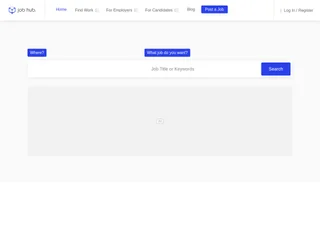 Job Hub platform preview