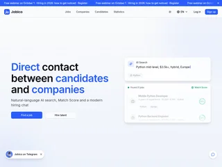 Jobico screenshot preview