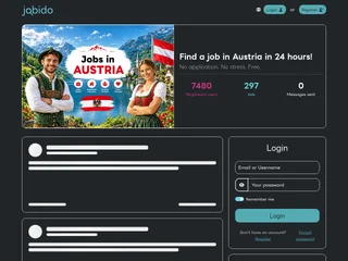 Jobido platform preview