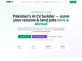 Jobies.pk screenshot preview