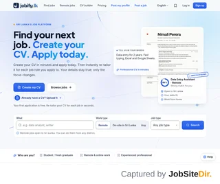 Jobify screenshot preview Jobify screenshot preview