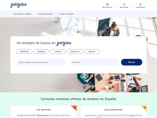 Jobijoba España platform preview Jobijoba España platform preview