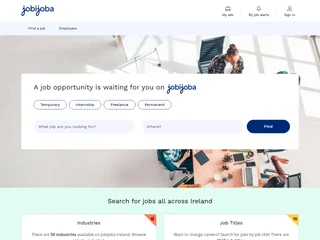 Jobijoba Ireland platform preview Jobijoba Ireland platform preview