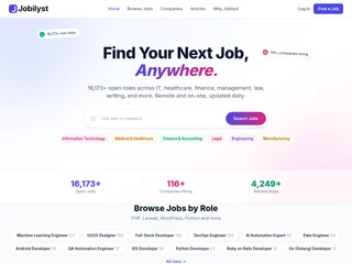 Jobilyst platform preview Jobilyst platform preview
