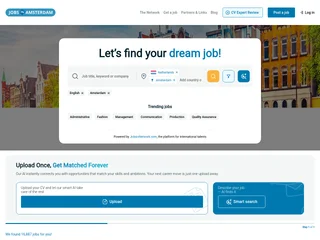 Jobs in Amsterdam platform preview