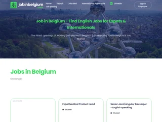 JobinBelgium screenshot preview