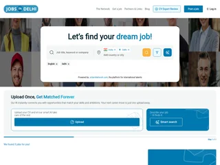 JobsinDelhi platform preview JobsinDelhi platform preview