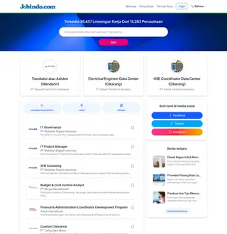 Jobindo.com platform preview