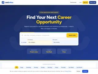 JobInflux screenshot preview JobInflux screenshot preview