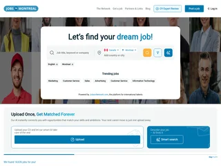 JobsinMontreal.net screenshot preview