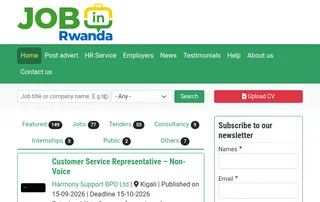 Job in Rwanda screenshot preview Job in Rwanda screenshot preview
