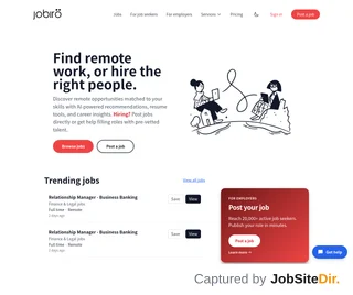 Jobiro platform preview