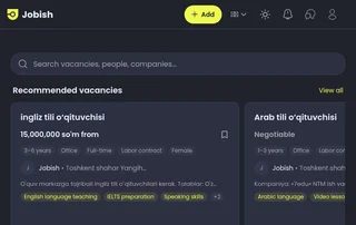 Jobish screenshot preview