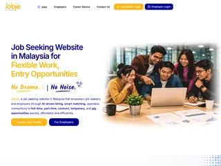 JobJe platform preview JobJe platform preview