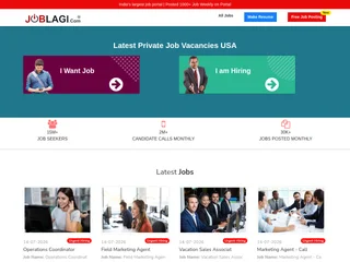Joblagii.com screenshot preview