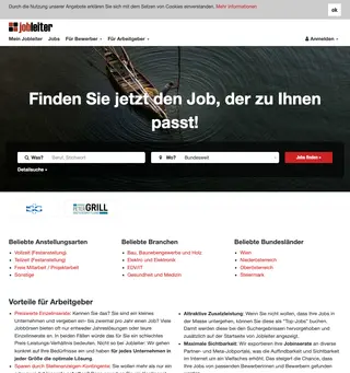 jobleiter.at screenshot preview
