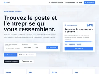 Joblik.ma screenshot preview