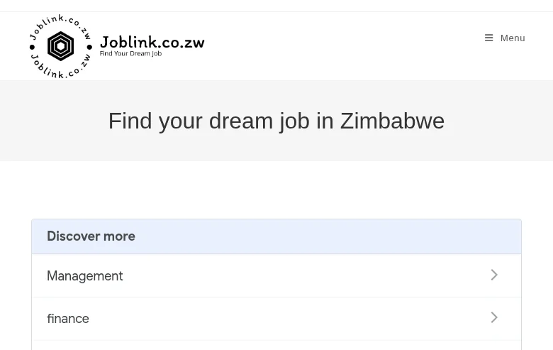 JobLink screenshot JobLink job board platform screenshot showing job search interface