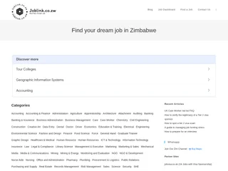 JobLink platform preview JobLink platform preview