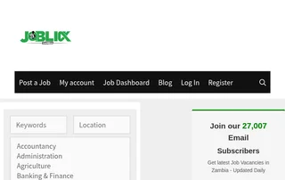 Job Link Zambia screenshot preview