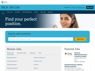 MLA Job List screenshot preview