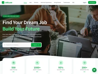 JobLuxe screenshot preview