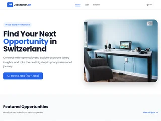 JobMarket Swiss screenshot preview