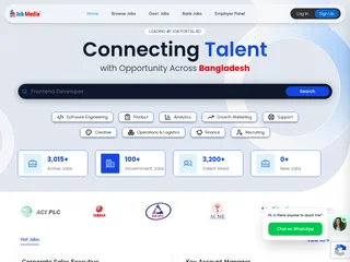 Job Media platform preview Job Media platform preview