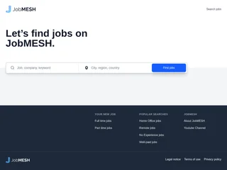 JobMESH screenshot preview JobMESH screenshot preview