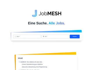JobMESH screenshot preview JobMESH screenshot preview