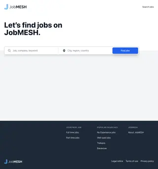 JobMESH platform preview