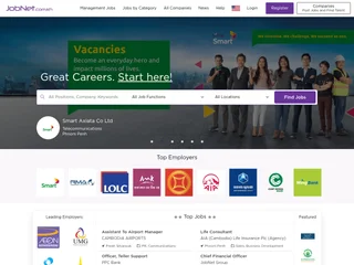 JobNet.com.kh platform preview JobNet.com.kh platform preview