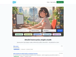 Jobni.cz platform preview