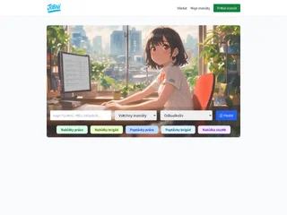 Jobni.cz screenshot preview