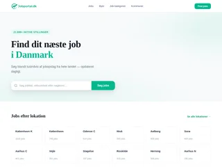 Jobportal.dk screenshot preview Jobportal.dk screenshot preview