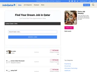 Job Qatar platform preview Job Qatar platform preview