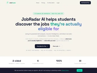 JobRadar platform preview
